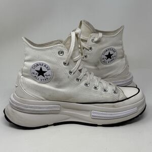 Converse Run Star Legacy CX Platform Hi Top Sneakers Womens 10 Mens 8.5 White
